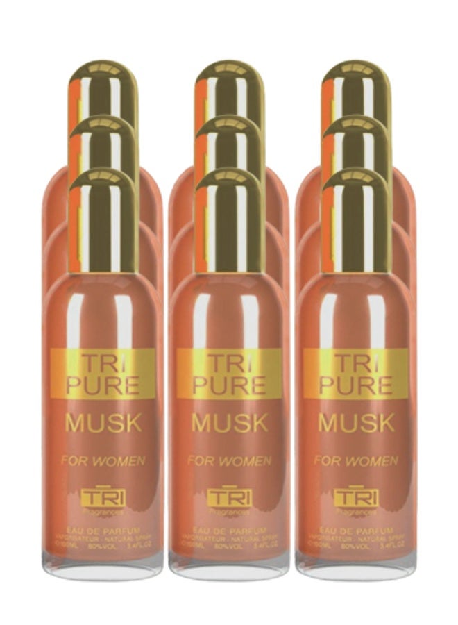 تي أر آي 9 قطع عطر المسك النقي للنساء 100 مل - Image 1