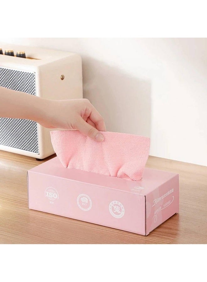 مناديل تنظيف مايكروفايبر متعددة الاستخدامات (قابلة لإعادة الاستخدام / للاستعمال مرة واحدة) - عبوة واحدة مكونة من 20 قطعة - اختيار اللون عشوائى - Image 5