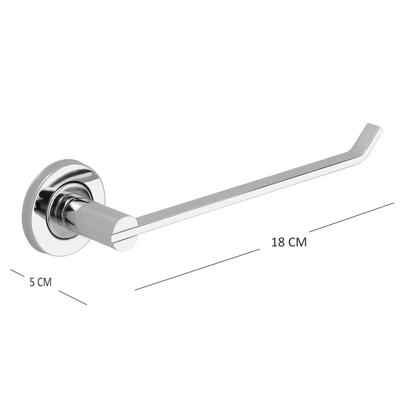 ACHRO Napkin Holder for Bathroom Wall Silver Towel Ring Stainless Steel Hand Towel Holder Heavy Duty Towel Hanger for Bath Kitchen And Dining - Image 4
