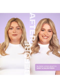Lee Stafford Lee Stafford Daily Blonde Conditioner | Bleach Blondes Everyday Care - Best to Neutralize Yellow Tones, Brighten & Refresh for a Lighter Blonde, Hydrating for Dry, Damaged Colored Hair, 16.7 Fl Oz  - Image 4