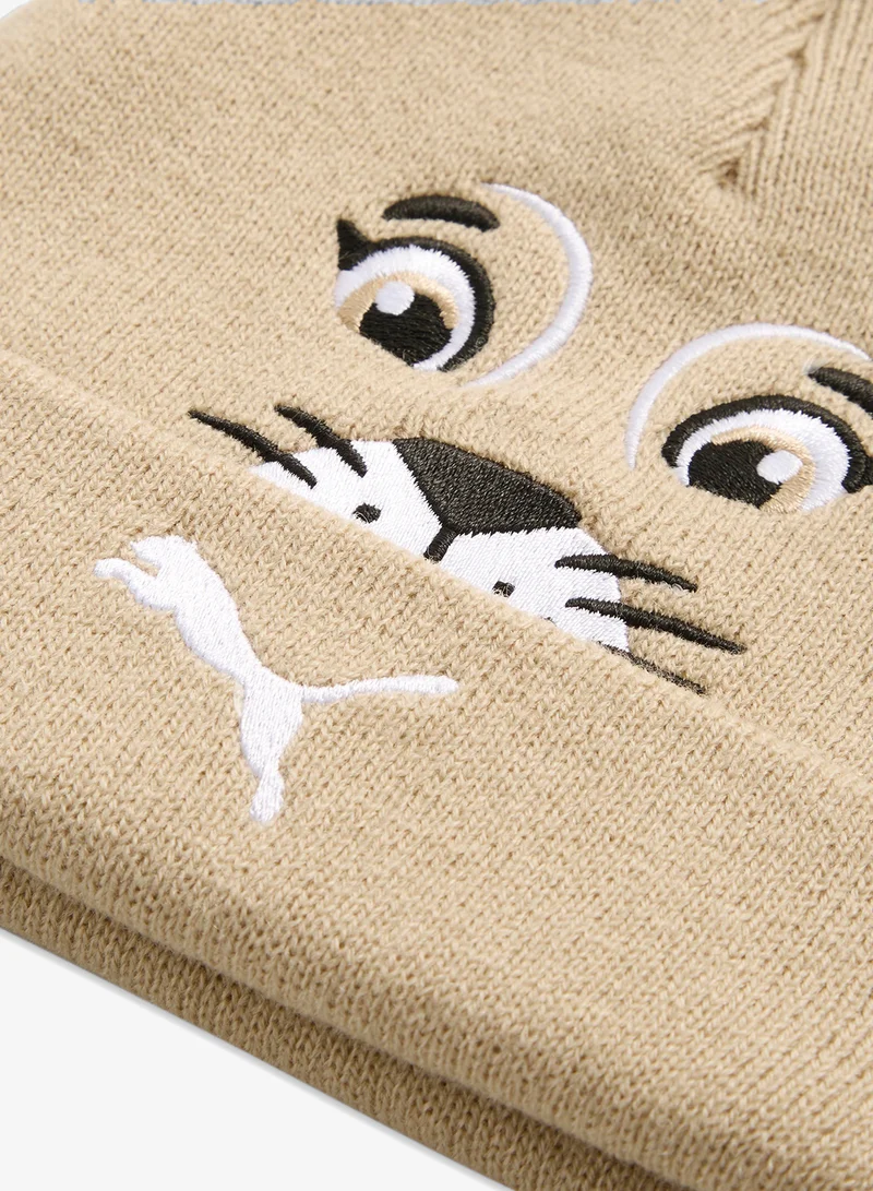 Puma Toasted Almond Kids Animal Mid Crown Beanie  | Best Price UAE
