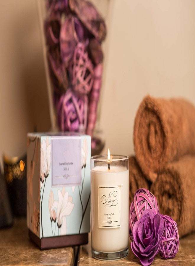 Niana نيانا رقم 6 - شمعة معطرة فاخرة من شمع الصويا - Image 2