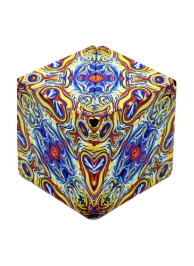 صندوق تغيير الشكل، مكعب فidget مع 36 مغناطيس نادر - مكعب سحري ثلاثي الأبعاد استثنائي - لعبة مكعب مغناطيسي تتحول إلى أكثر من 70 شكل، تصميم متعدد الألوان - Image 1