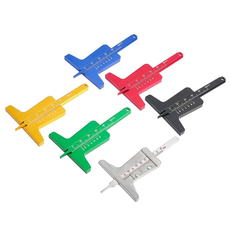 Lightweight Tire Treads Gauge Measuring Tool Enabling Measurements for Automotive and Rubber Products Professional Depth Gauge - Image 4