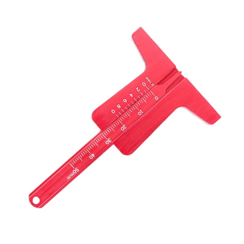 Lightweight Tire Treads Gauge Measuring Tool Enabling Measurements for Automotive and Rubber Products Professional Depth Gauge - Image 3