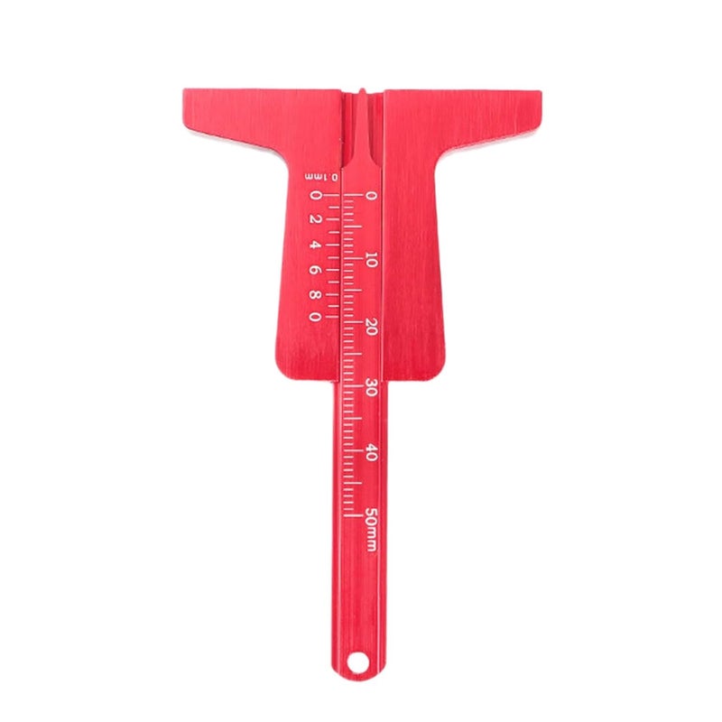 Lightweight Tire Treads Gauge Measuring Tool Enabling Measurements for Automotive and Rubber Products Professional Depth Gauge - Image 1