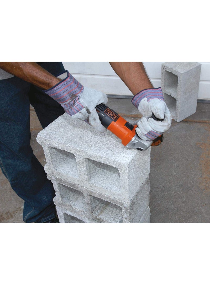 BLACK+DECKER 650W Small Angle Grinder G650 B5  - Image 2