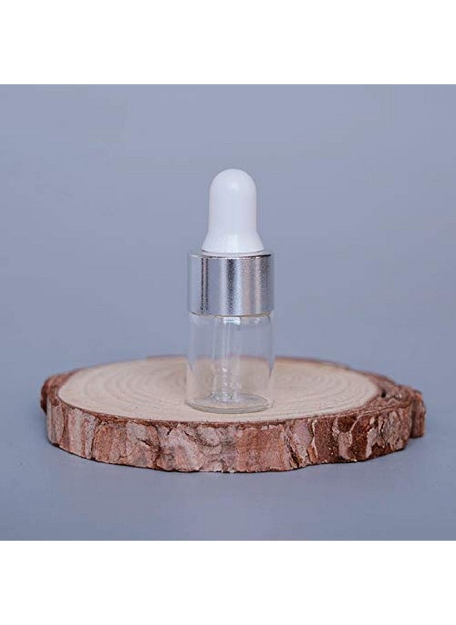 Pinklife 30 Packessential Oils Glass Dropper Bottlestravel Size Serum Sample Vialsmini Perfume Clear Bottles With Glass Eye Dropper (5Ml)  - Image 5