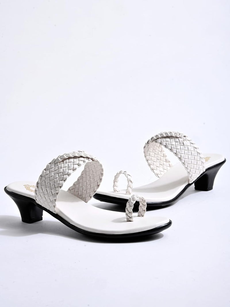Shoetopia صندل كعب كتلة نسائي من شوتوبيا - Image 4