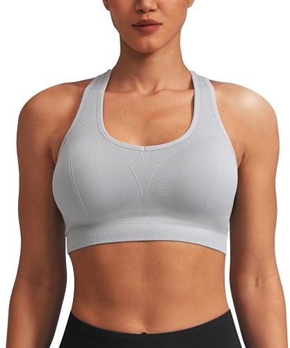 MIRITY Women Racerback Sports Bras - High Impact Workout Gym Activewear Bra - Image 2