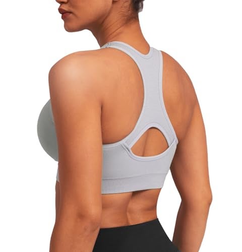 MIRITY Women Racerback Sports Bras - High Impact Workout Gym Activewear Bra - Image 4