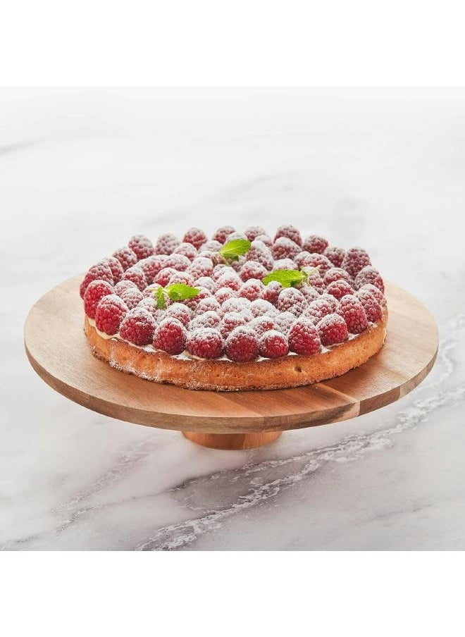 LOFT - CAKE STAND,D28XH9CMS,NATURAL,WOOD-196312 - Image 1