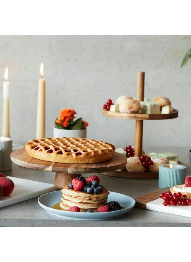 LOFT - CAKE STAND,D28XH9CMS,NATURAL,WOOD-196312 - Image 1