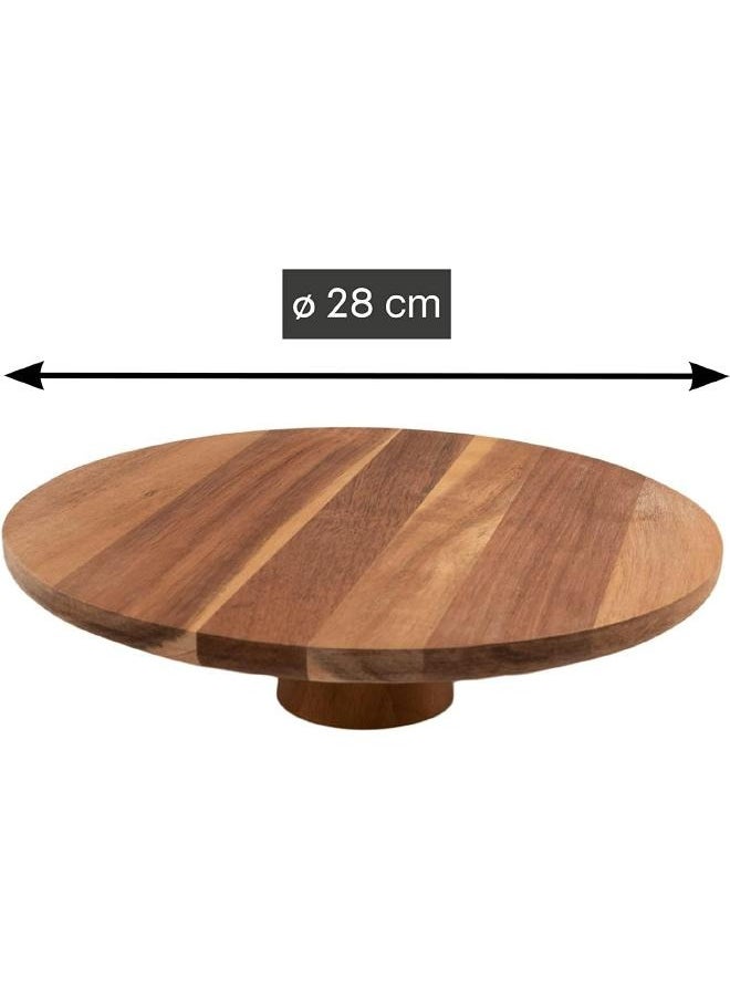 LOFT - CAKE STAND,D28XH9CMS,NATURAL,WOOD-196312 - Image 1