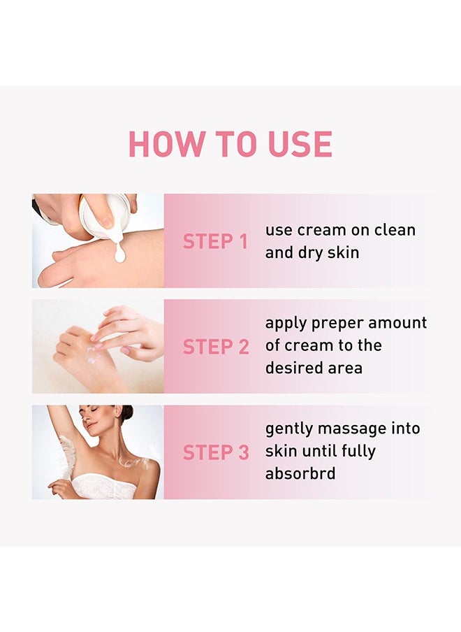 West&Month - Niacinamide Intimate Areas Tightening Cream-Dark Spot Remover, Underarm Cream, Neck, Back, Legs, Elbows, Private Areas, Premium Botanical Ingredients 50ml - Image 1