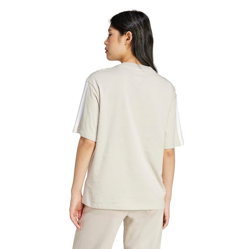 adidas Essentials 3-Stripes Boyfriend T-Shirt - Image 2
