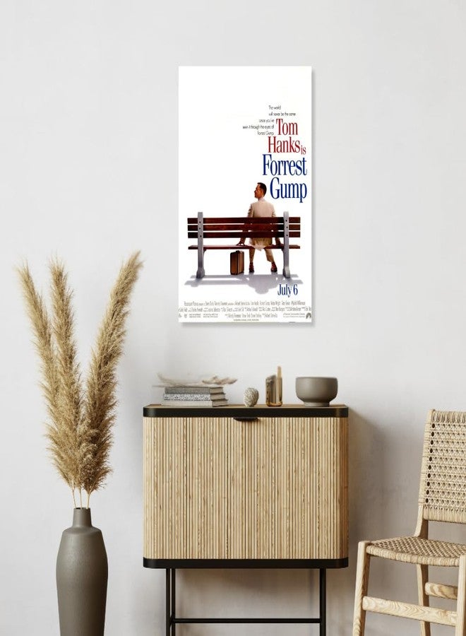 GRAY WALL - Forrest Gump Poster Tom Hanks Movie Wall Art 12x18 Inch Print on 300 GSM Paper Classic Hollywood Film Poster for Room Decor Wall Decorate Decoration Office & Home Decor Hotel Restraunt - Image 5