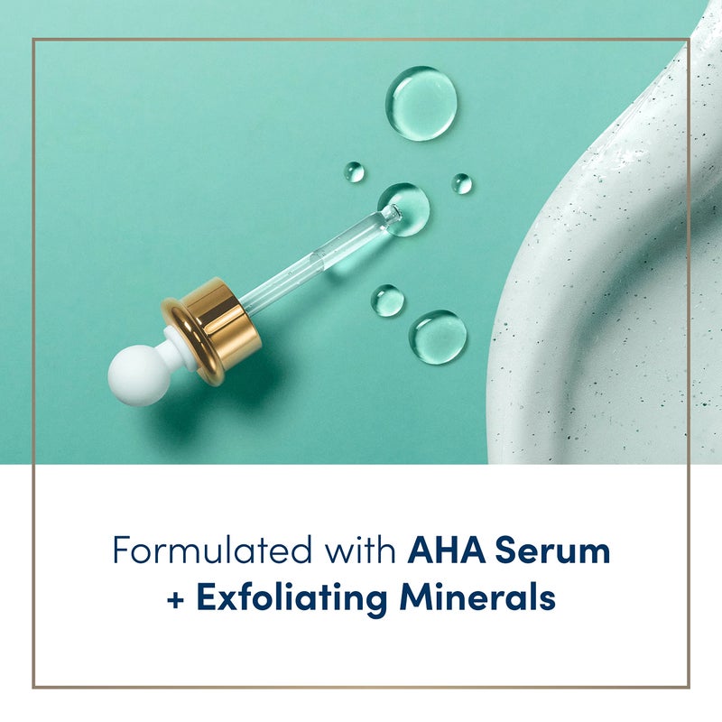 Dove Body Love Body Cleanser For Rough Skin Exfoliate Away Body Wash with AHA Serum and Exfoliating Minerals for Soft Skin 17.5 fl oz - Image 2