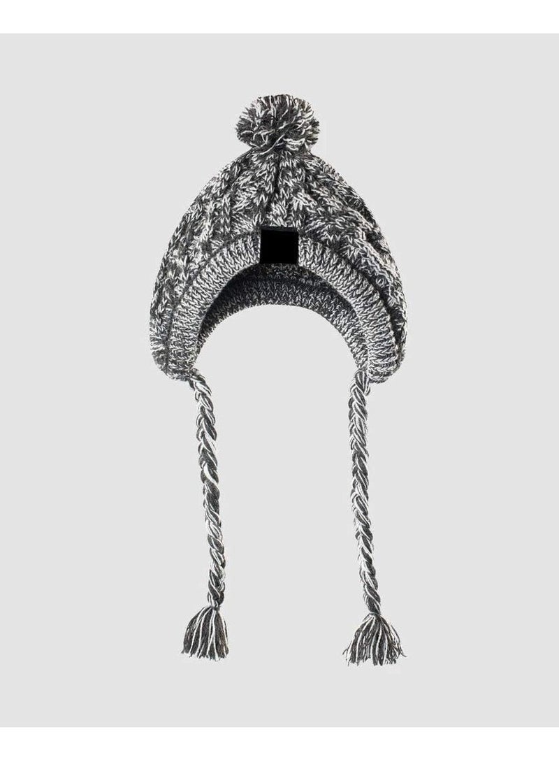 Knitted Dog Winter Hat - Windproof Cap & Neck Warmer for Cold Weather, Perfect for Pet Birthday Parties (S) - Image 3