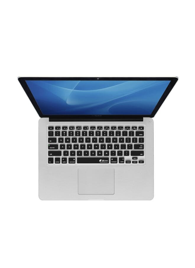 KB Covers - Keyboard Cover For Macbook Air 2018 Black - Image 1