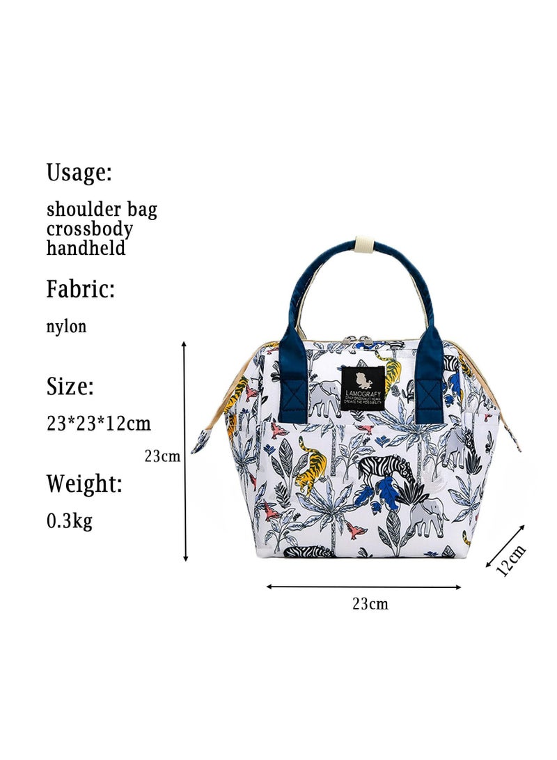 CMGTYYD Diaper Bag Tote,Multifunctional Waterproof Travel Baby Diaper Bag Tote with Insulated Pockets for Baby Girls and Boys, One Size - Image 4