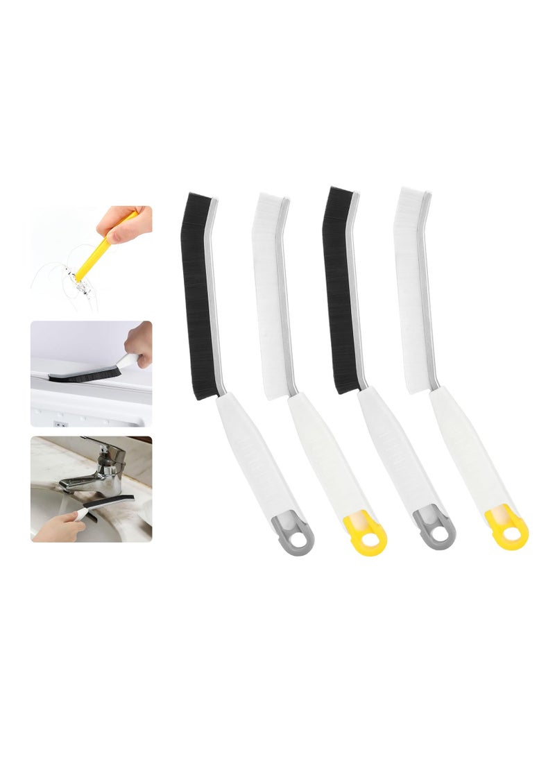 Zikra 4Pcs Crevice Gaps Cleaning Brush Tweezers to Pick up Hair Cleaning Brush for Small Spaces Thin Crevice Cleaning Brush Deep Cleaning Brush Supplies for Kitchen Surfaces Window Track - Image 1