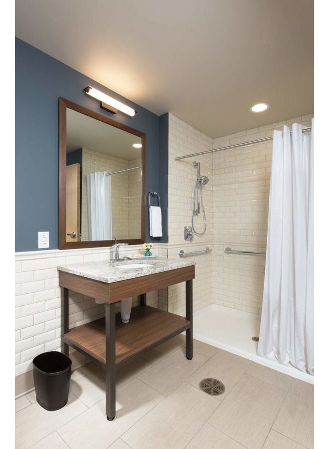 Delta FAUCET U6500-BL ADA Grab Bar Hand Shower Mount, Matte Black - Image 3