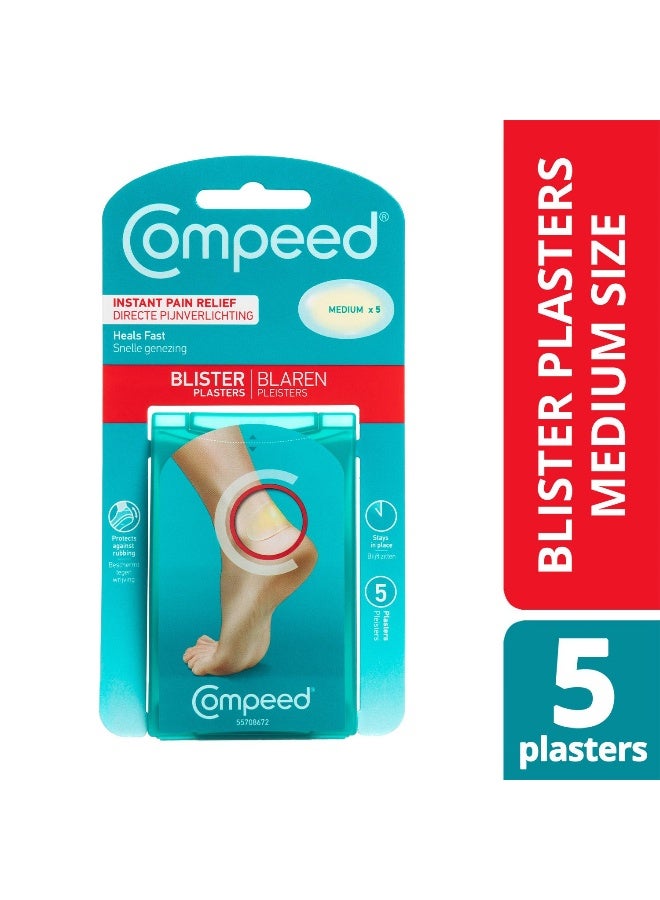 Compeed Hydrocolloid Blister Plasters Medium 5's