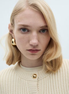 MANGO Knitted Jewel Button Cardigan  - Image 4