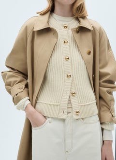 MANGO Knitted Jewel Button Cardigan  - Image 3