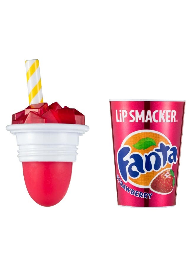 Lip Smacker Lip Smacker Coca Cola Collection, lip balm for kids - Strawberry Fanta Strawberry, beverage cup  - Image 1