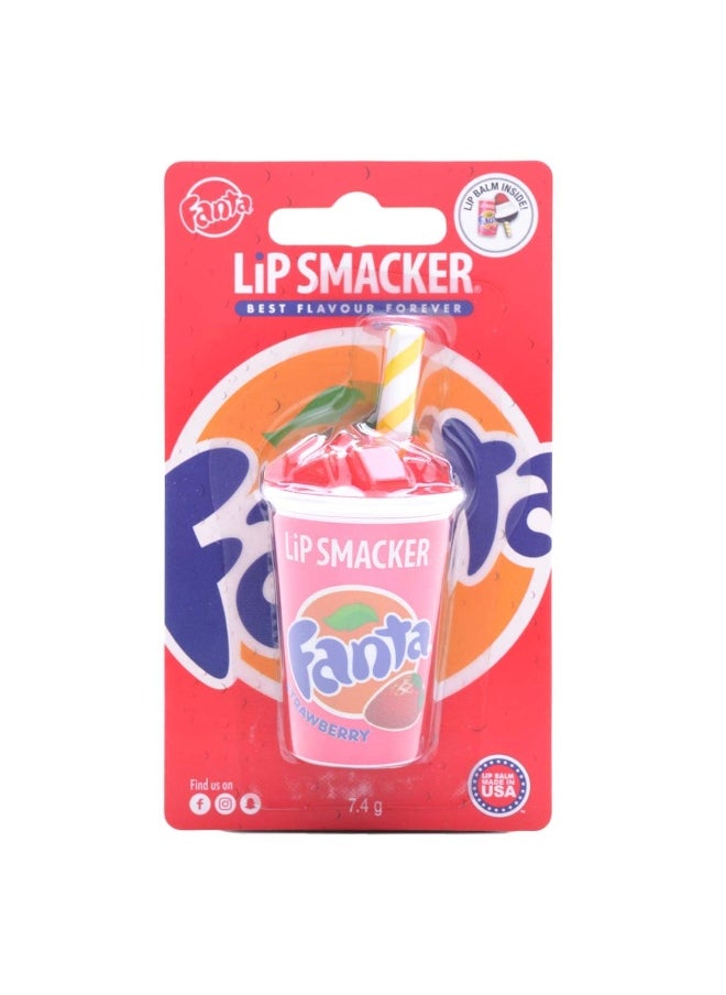 Lip Smacker Lip Smacker Coca Cola Collection, lip balm for kids - Strawberry Fanta Strawberry, beverage cup  - Image 2