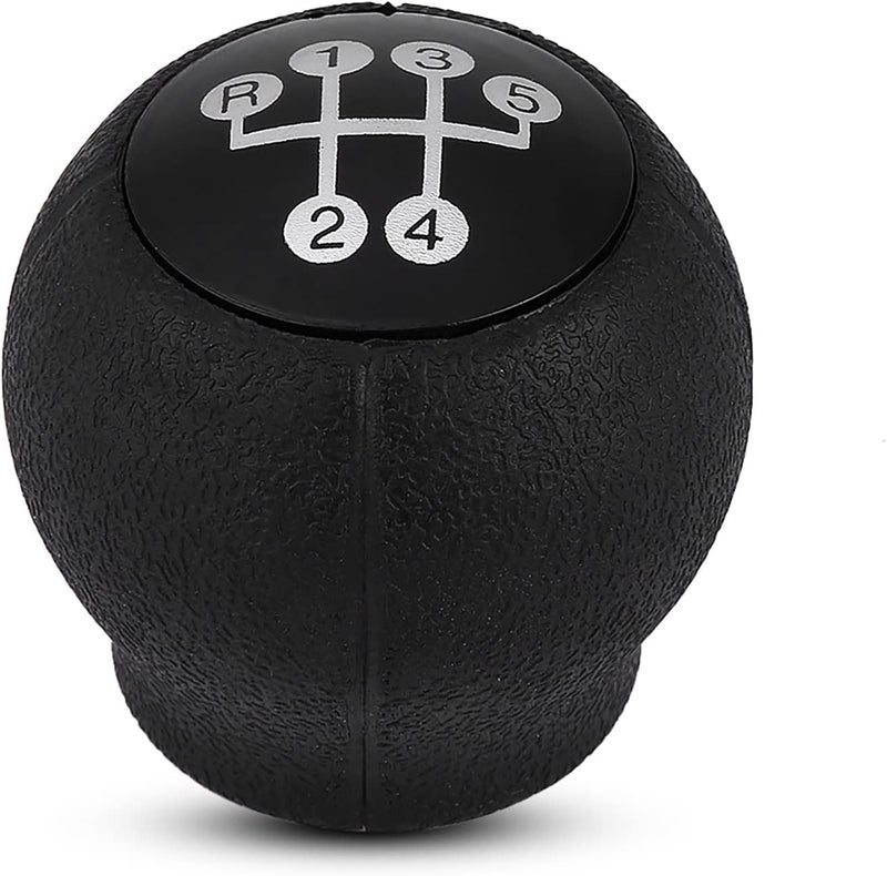 Haofy 5 Speed Gear Stick Knob Shift Knob Gear Shift Knob with Reverse Sign Premium Plastic for B C Vectra B G F - Image 1