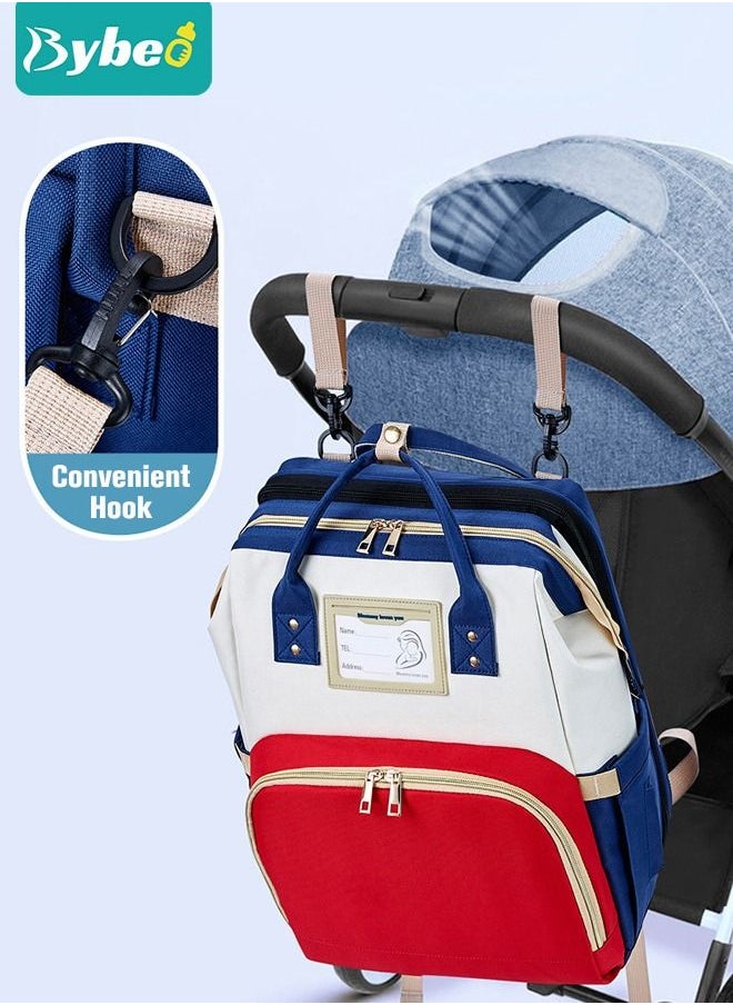 Bybeo - 2024 New Style Baby Diaper Bag Backpack, Multifunction Diapers Changing Station for Boys Girls Outdoor and Travel, Infant Shower Gifts, Large Capacity, 900d Oxford, USB Port - Image 1