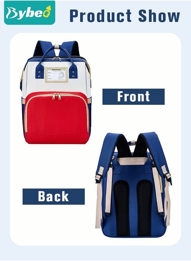 Bybeo - 2024 New Style Baby Diaper Bag Backpack, Multifunction Diapers Changing Station for Boys Girls Outdoor and Travel, Infant Shower Gifts, Large Capacity, 900d Oxford, USB Port - Image 1