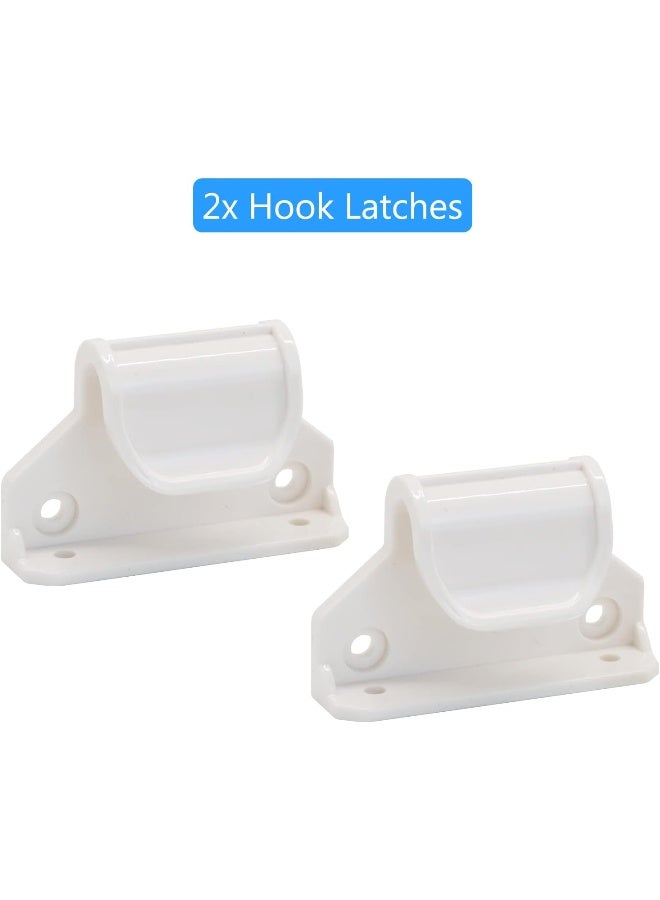 BETERTEK Retractable Mesh Baby Gate Parts (White) - Image 4