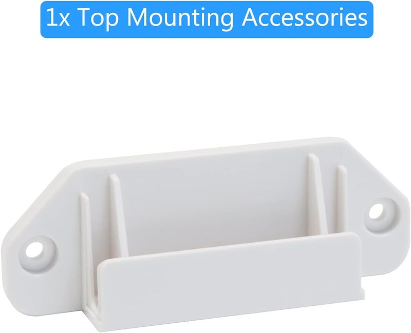 BETERTEK Retractable Mesh Baby Gate Parts (White) - Image 2