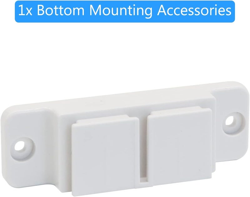 BETERTEK Retractable Mesh Baby Gate Parts (White) - Image 3