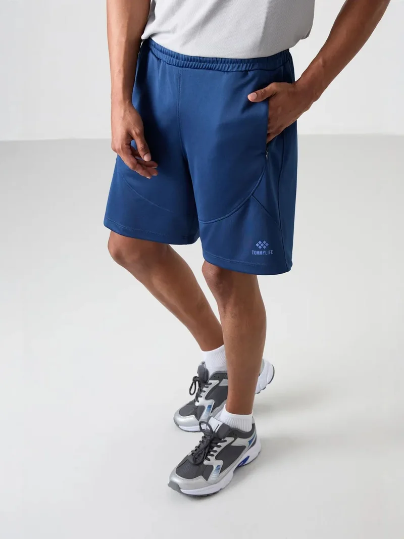 تومي لايف TOMMY Men's Polyester Sweat Shorts
