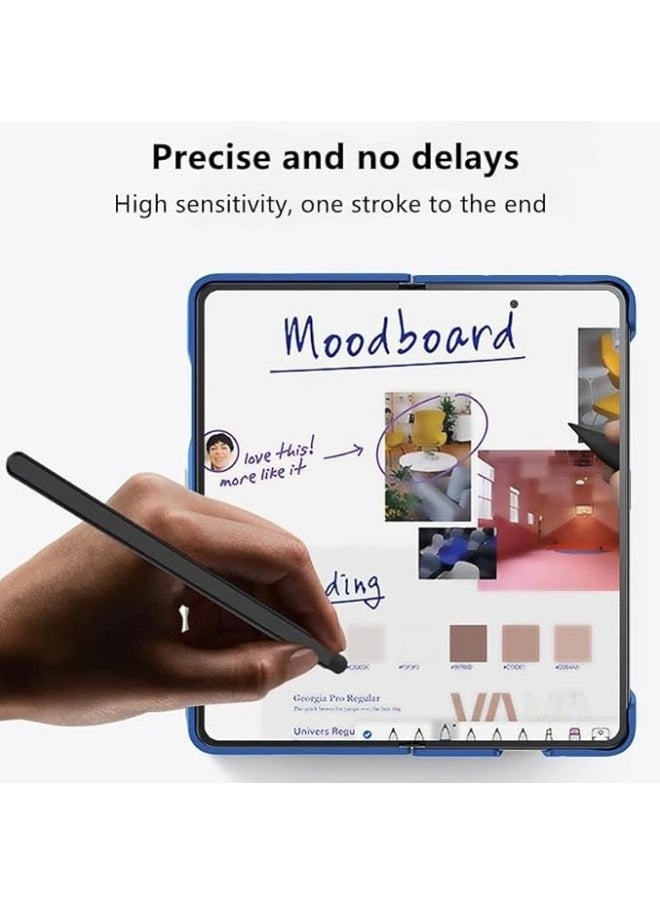 Compatible with Honor Magic V2/Vs2 2023 Case with Stylus Pen,Pen Holder Cover Anti-Scratches Ultra Thin Case with Built-in Screen Protector for Honor Magic V2/Vs2