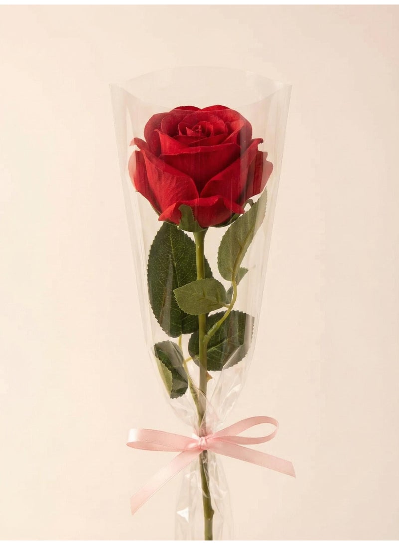 Winner Flower Wrapping Paper, Transparent Single Floral Packaging Bag, Clear Wrapping Flower Bouquet Sleeves For DIY Party Birthday Gift (50 Pcs) - Image 3