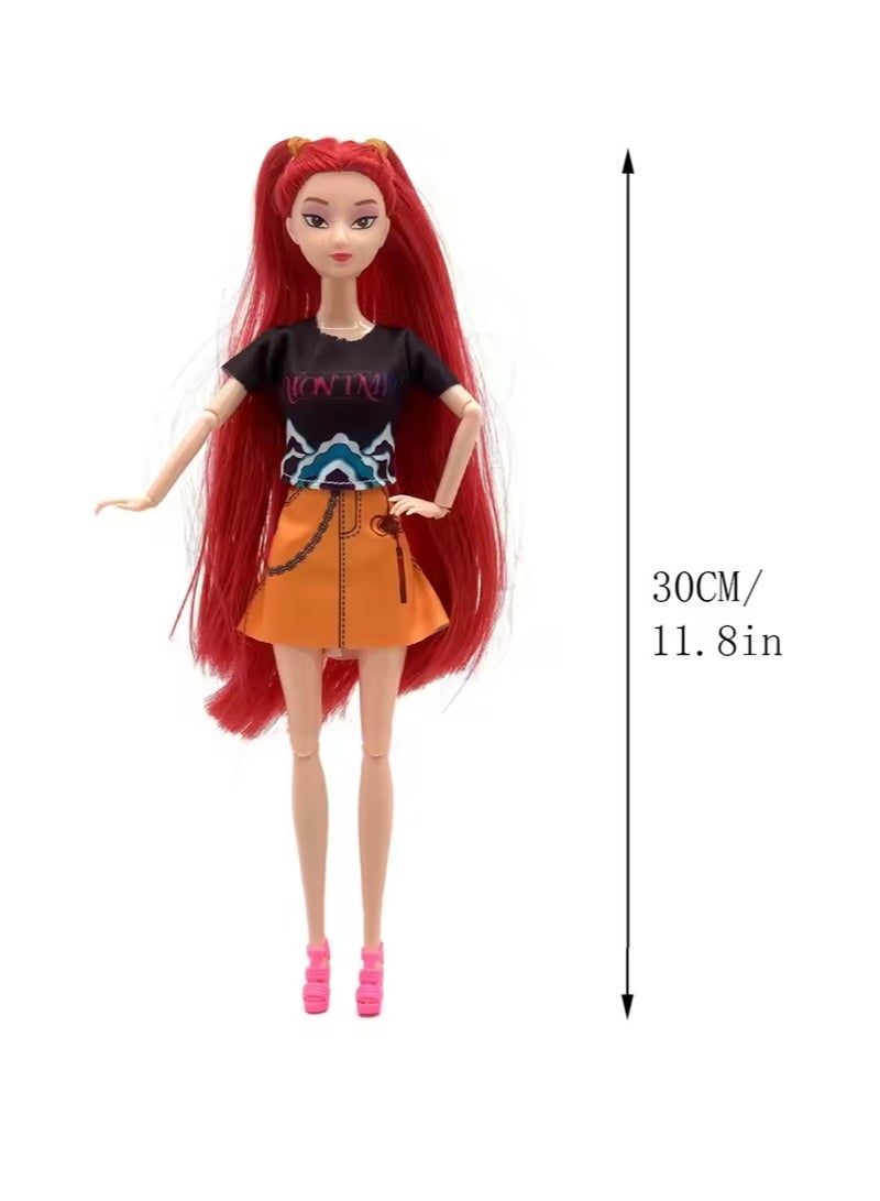 مجموعة من 3 قطع من شخصيات Kpop Demon Hunter المتحركة شخصيات مفصلية ألعاب قابلة للتجميع للأطفال والفتيات المراهقات هدية مثالية للأصدقاء - Image 3