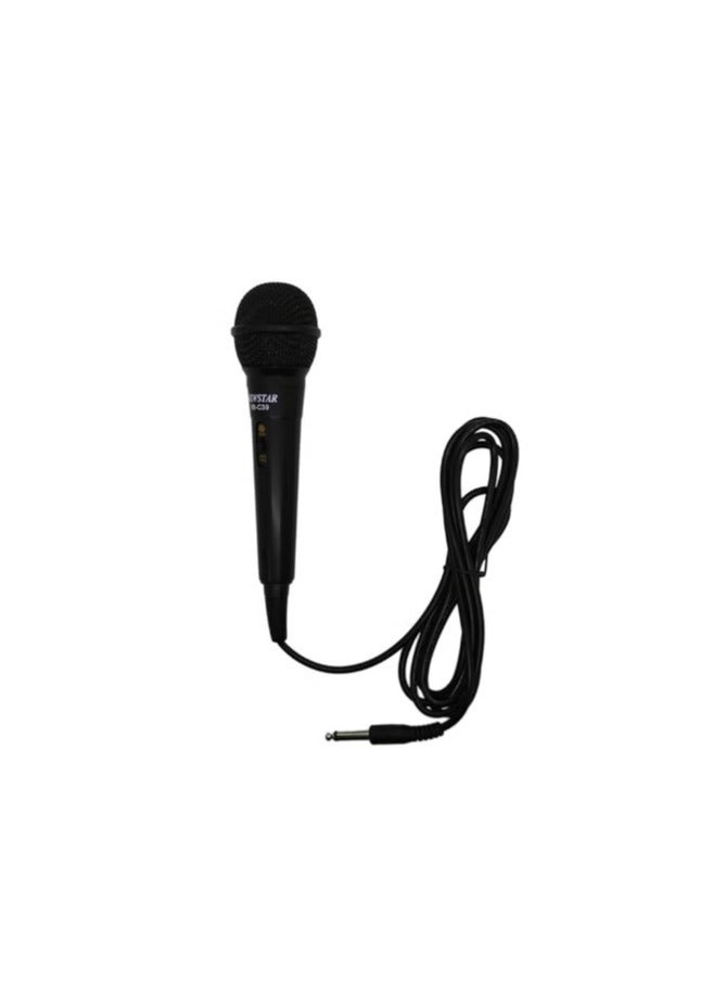 نيوستار ميكروفون سلكي محمول باليد 88 درجة مئوية 39 أسود