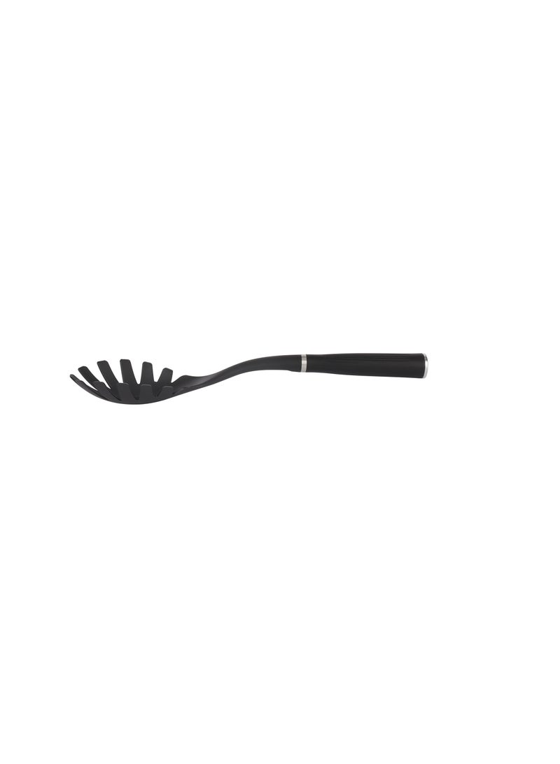 Royalford Nylon Spaghetti Ladle- RF11921| Ideal for Handling Pasta, Noodles, Spaghetti Black - Image 4