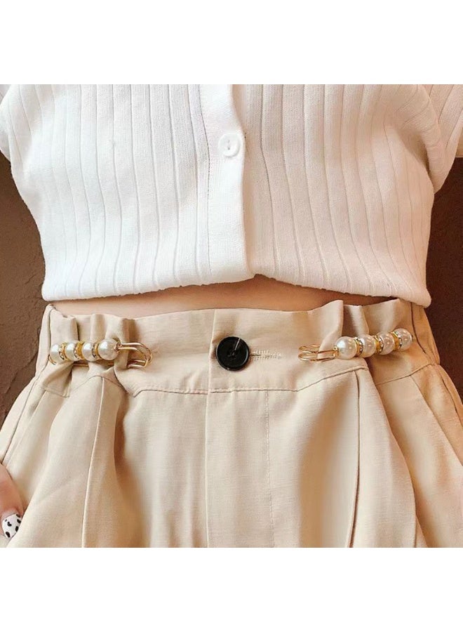 20PCS Brooches and Pins for Women Pearl Brooch Pins Women Decorative Safety Pins Pant Clothing Scarf Shawl Hat Pins Shoe Sock Charms Jewelry - Image 2