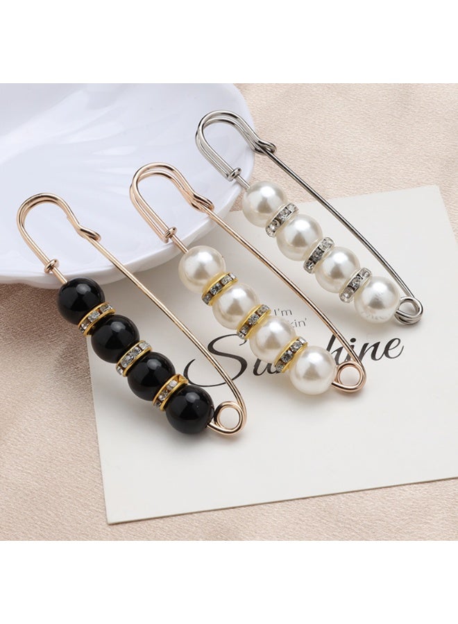 20PCS Brooches and Pins for Women Pearl Brooch Pins Women Decorative Safety Pins Pant Clothing Scarf Shawl Hat Pins Shoe Sock Charms Jewelry - Image 5