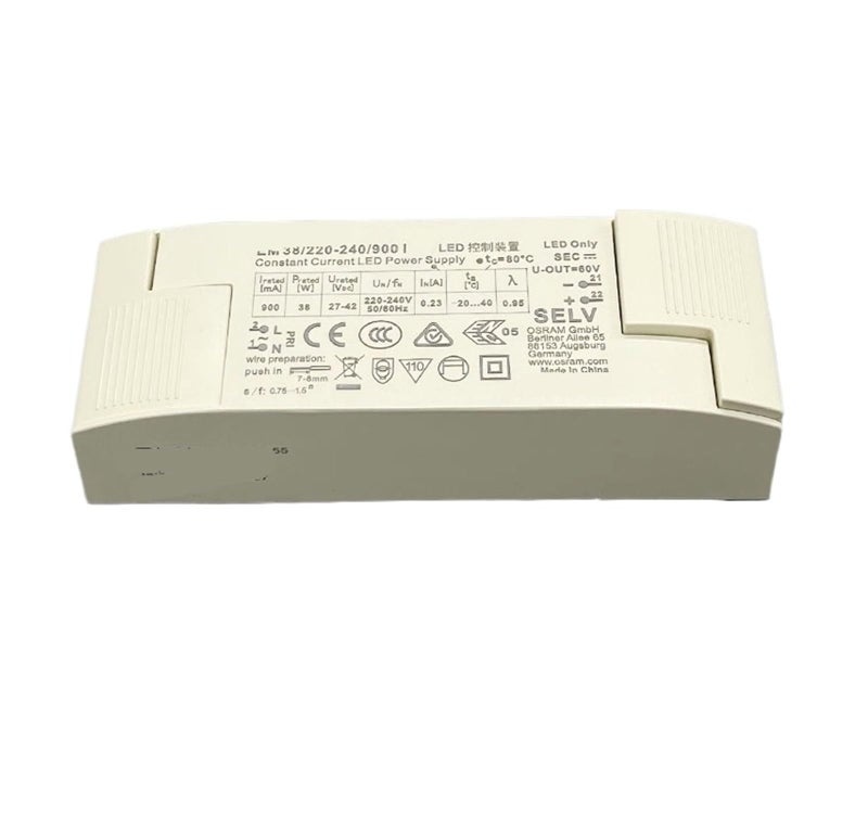 LED Driver Power Supply 38W 27 42V 900mA Constant Current Downlight Ballast - Image 2