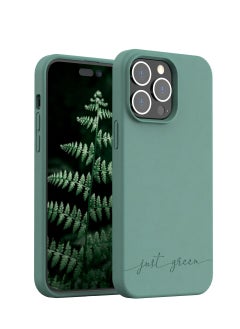 BIGBEN Just Green  iPhone 14 Pro Max case Natura Night Green - Eco-designed  - Image 1