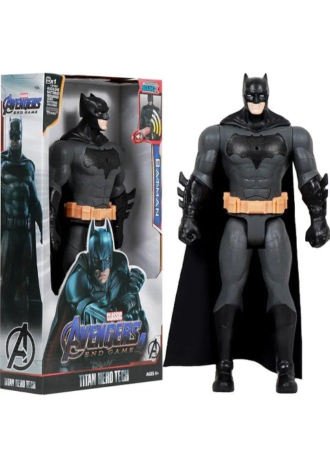 AVENGERS Super Hero series collectibles 12" Batman Action Figure, Titan Hero | Kids Toys For Boys And Girls Age 3-12 Years - Image 1