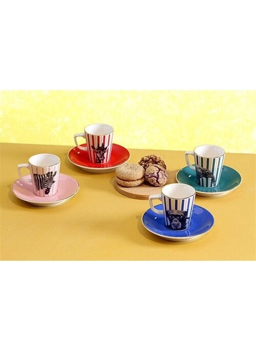 Wild Life Coffee Set for 4 People 80cc - pzsku/Z663248BBC918C1539321Z/45/_/1739927680/2b915825-c6d1-4b7e-8ac4-50df6faa96f9